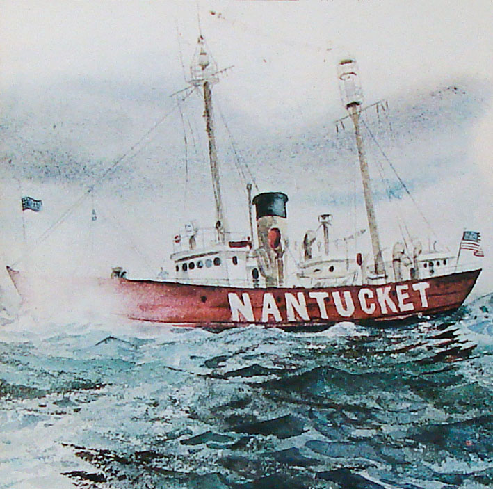 Survivors of the Nantucket Lightship aboard the Olympic in May